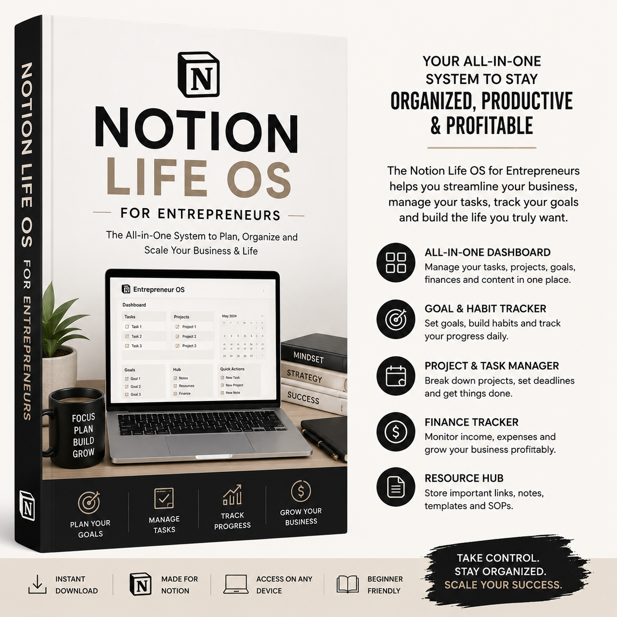 Notion Life OS for Entrepreneurs